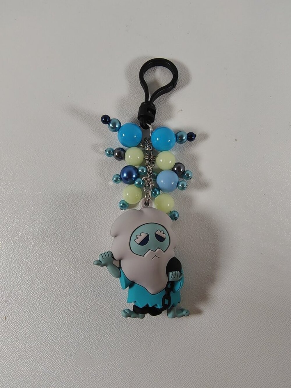 Beaded Gus Hitchhiking Ghosts Disney Haunted Mansion MysteryFigural Bag Clip